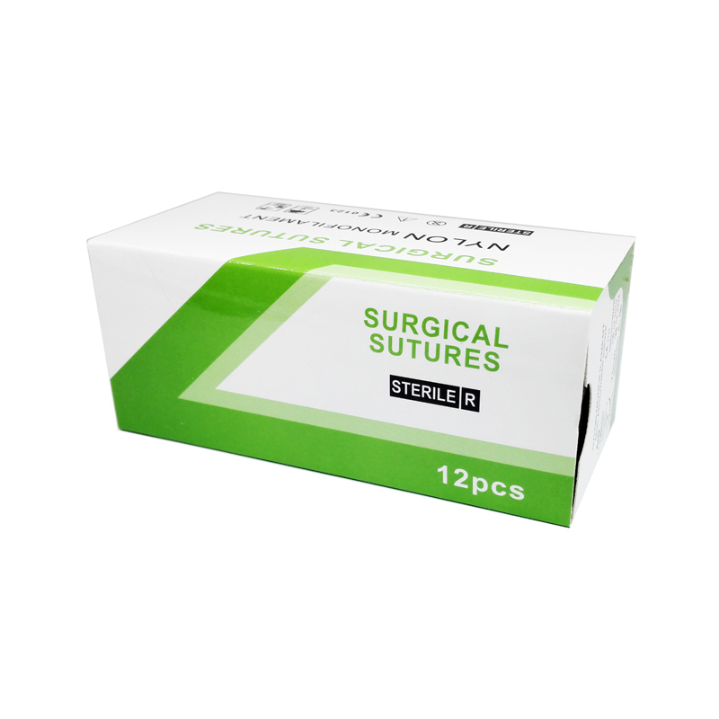 **Dental Nonabsorbable Surgical Suture 3/0 4/0 75cm Nylon Monofilament Synthetic