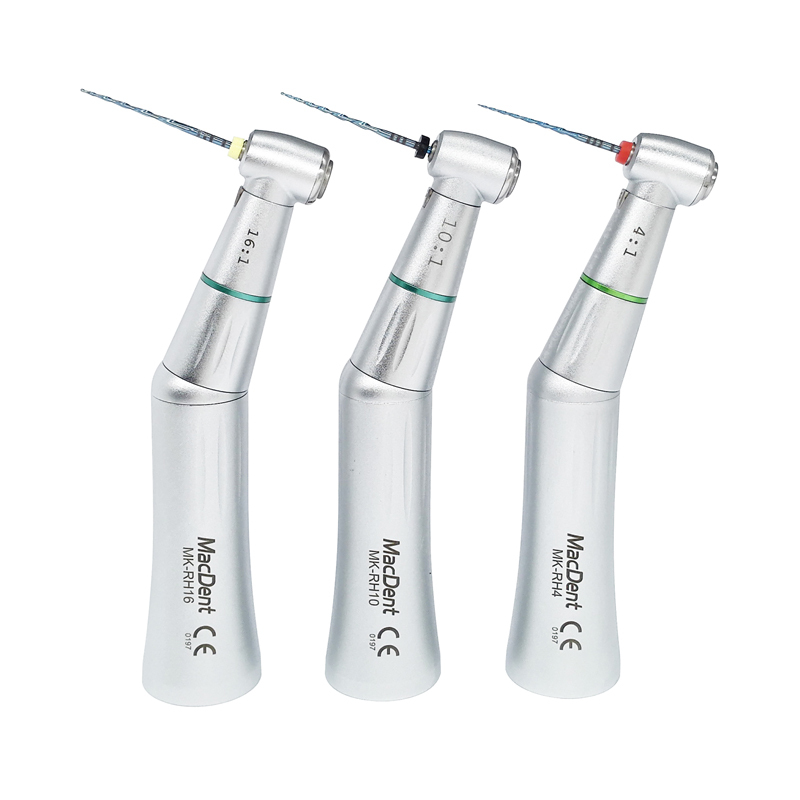 MacDent MK E235/RH 1:1 4:1 10:1 16:1 Dental Implant Surgical Root Canal Polishing Contra Angle Handpiece