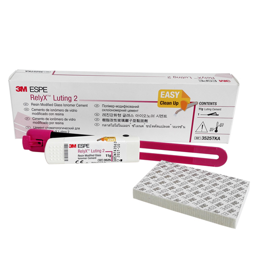 3M ESPE Rely X Luting 2 Cement 1 Clicker 11g 3525 #3525TKA EXP:2021-1-28