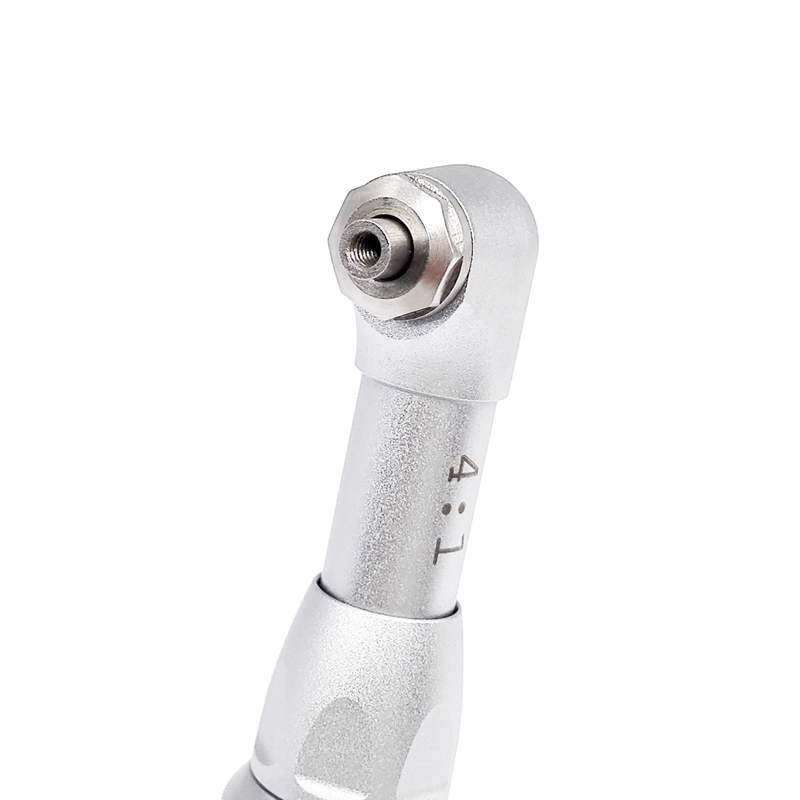 **Dental 1:1 / 4:1 Prophy Polishing Contra Angle Low Speed Handpiece Threaded Screw-in Head