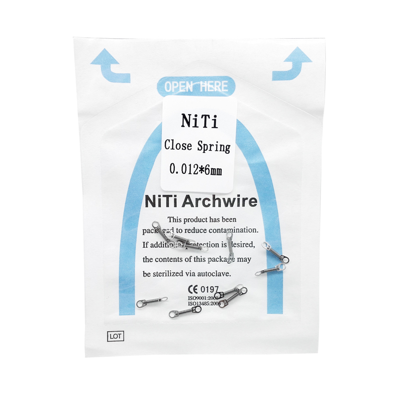 *Dental Close Coil Spring Orthodonti​c Small-Small Eyelet NiTi Archwire