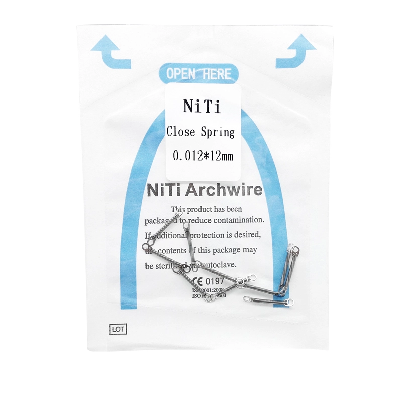 *Dental Close Coil Spring Orthodonti​c Small-Small Eyelet NiTi Archwire