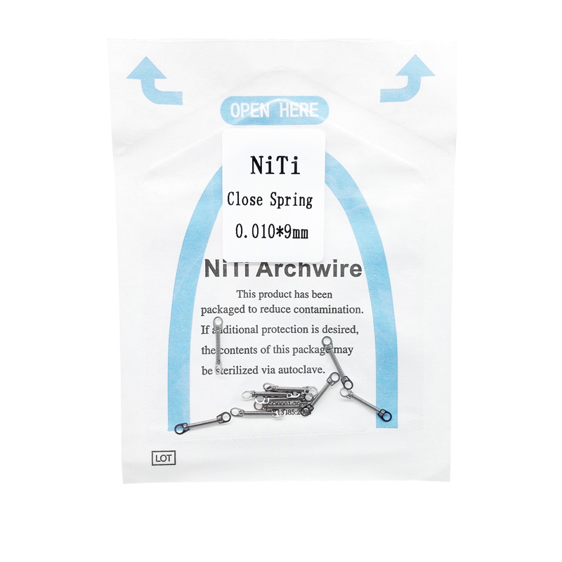 *Dental Close Coil Spring Orthodonti​c Small-Small Eyelet NiTi Archwire