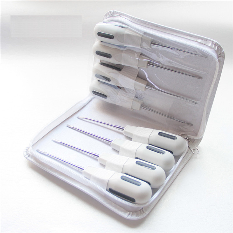 **8Pcs/Kit Dental Surgical Tooth Extraction Root Elevators Luxating Apical Root Tip