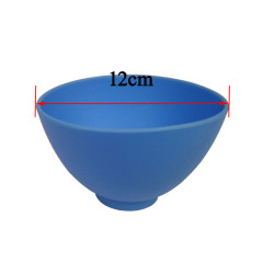 **1 Pc Dental Lab Flexible mixing Bowl Flexible Rubber Mixing Bowl Blue 12cm