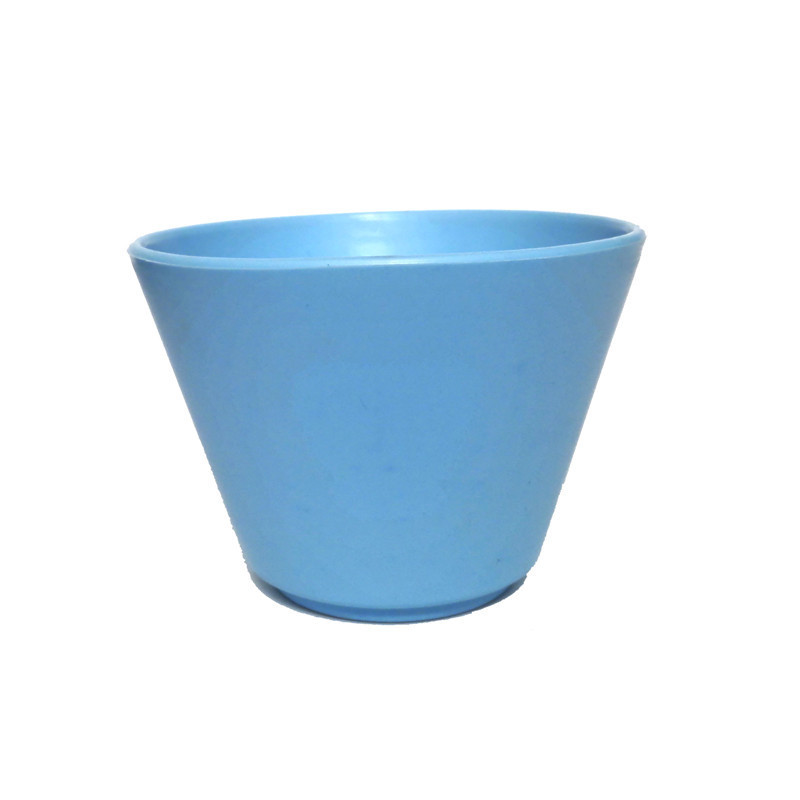 **1 Pc Dental Lab Flexible mixing Bowl Flexible Rubber Mixing Bowl Light blue 9.5cm