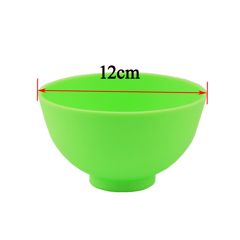 **1 Pc Dental Lab Flexible mixing Bowl Flexible Rubber Mixing Bowl Green 12cm