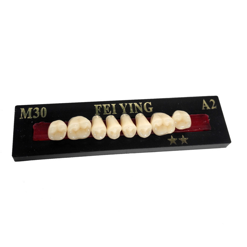 **Dental Denture Synthetic Resin Teeth False Teeth Upper / Lower Shade A2/A3
