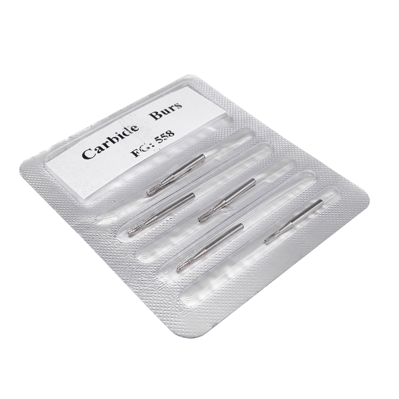 FG 558 Dental Carbide Burs For High Speed Handpiece