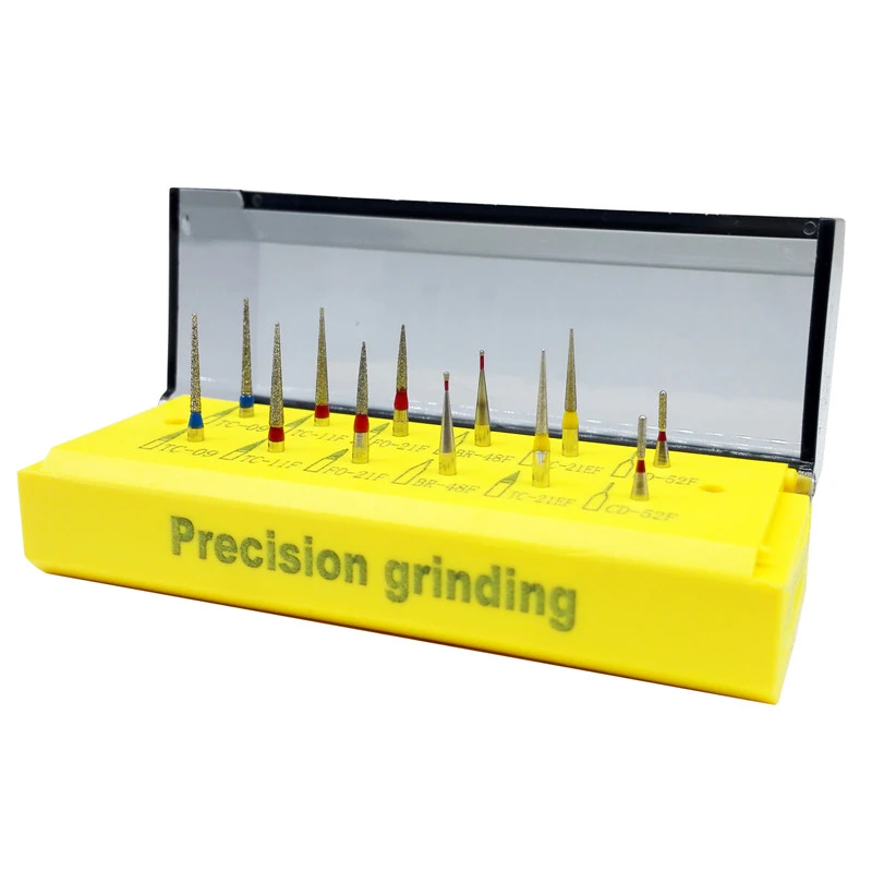 *Dental Interproximal Enamel Reduction Precision Grinding 1.6mm Diamond Burs For High Speed Handpiece