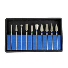 *Dental Sintered Diamond Point Polisher HP Shank Rotary Bur Set 2.35mm