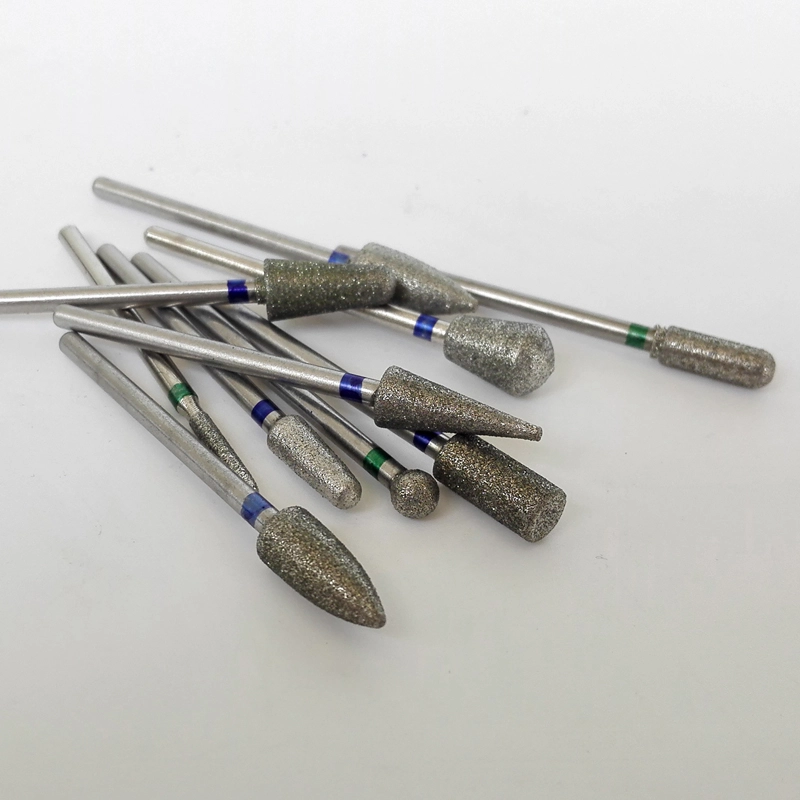 *Dental Sintered Diamond Point Polisher HP Shank Rotary Bur Set 2.35mm