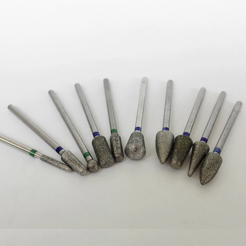 *Dental Sintered Diamond Point Polisher HP Shank Rotary Bur Set 2.35mm