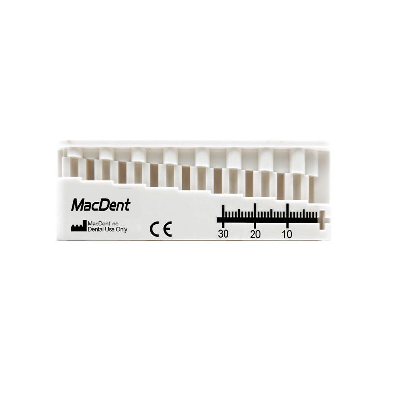 *MacDent Dental MINI-ENDO-BLOC Root Canal Measuring Ruler