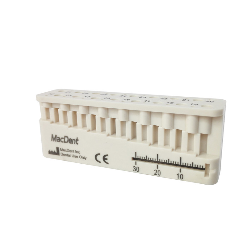 *MacDent Dental MINI-ENDO-BLOC Root Canal Measuring Ruler