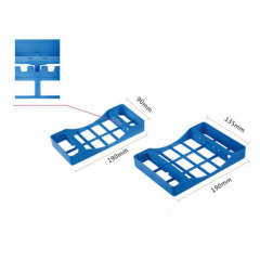 `Dental Instrument Sterilization Cassettes Plastic Blue