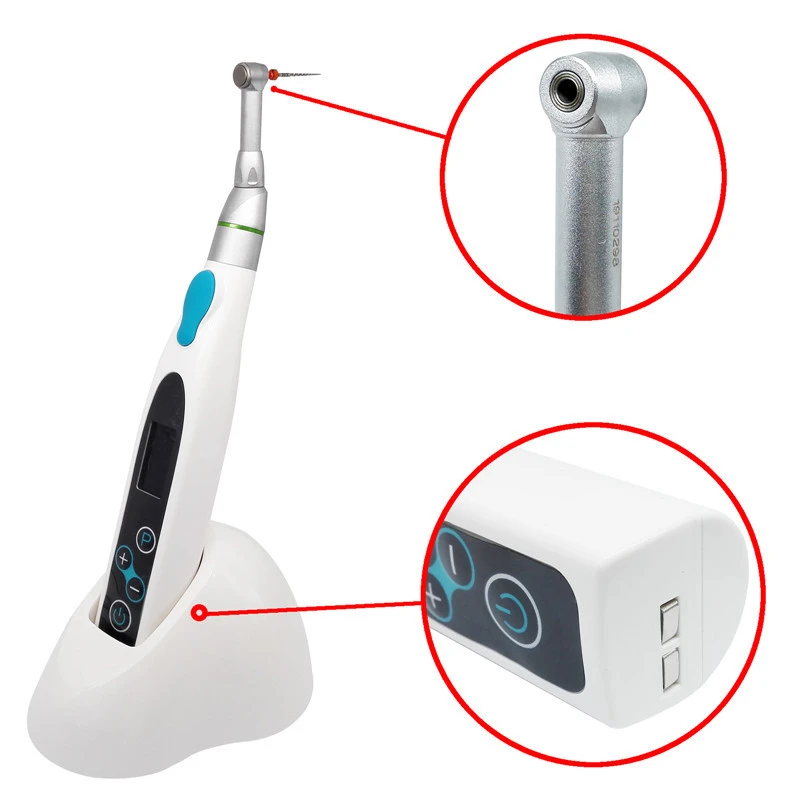 **Dental Mini Endodontic Endo Motor Treatment Contra Angle Cordless Wireless 16:1