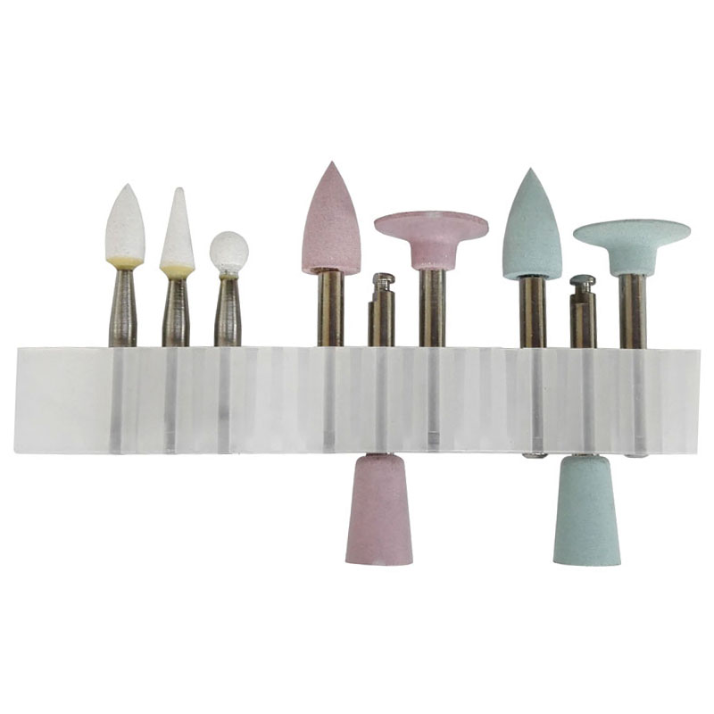 `Dental Diamond Burs Cups Composite Polishing Kit RA0309 for Low Speed