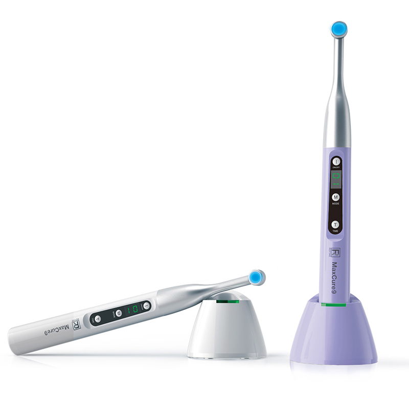 ****Refine MaxCure9 1 Second Curing Light Dental LED Curing Lampe Broad-spectrum