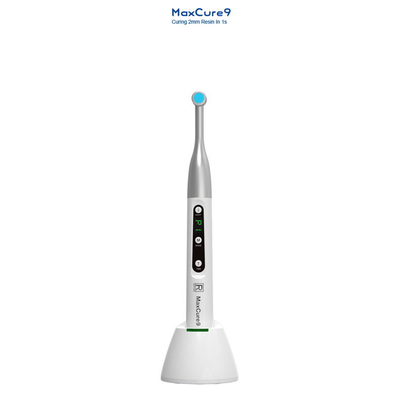 ****Refine MaxCure9 1 Second Curing Light Dental LED Curing Lampe Broad-spectrum