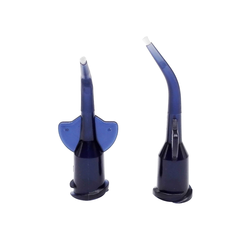 *Dental Syringe Needle Tips With Brush Delivery Liner Appliator Infusor Tip 50 Pcs/Bag