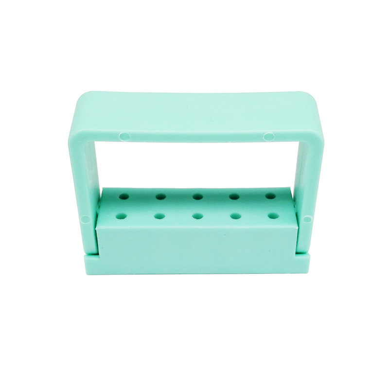 *Dental Lab Bur Block Holder Station Holds 10 Burs FG, HP RA 1.6mm