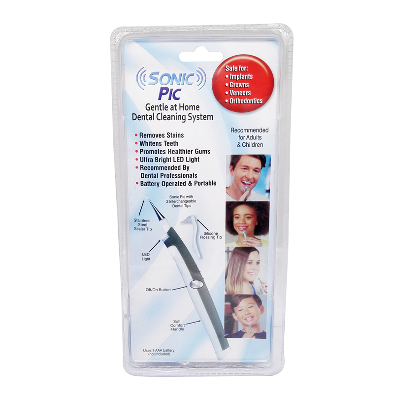 **Dental Cleaning System at Home Removes Plaque Tartar & Stains