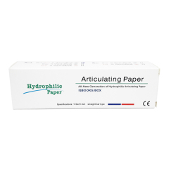 Dental Hydrophilic Paper Articulating paper 12 Books Straight bar type 110*21mm
