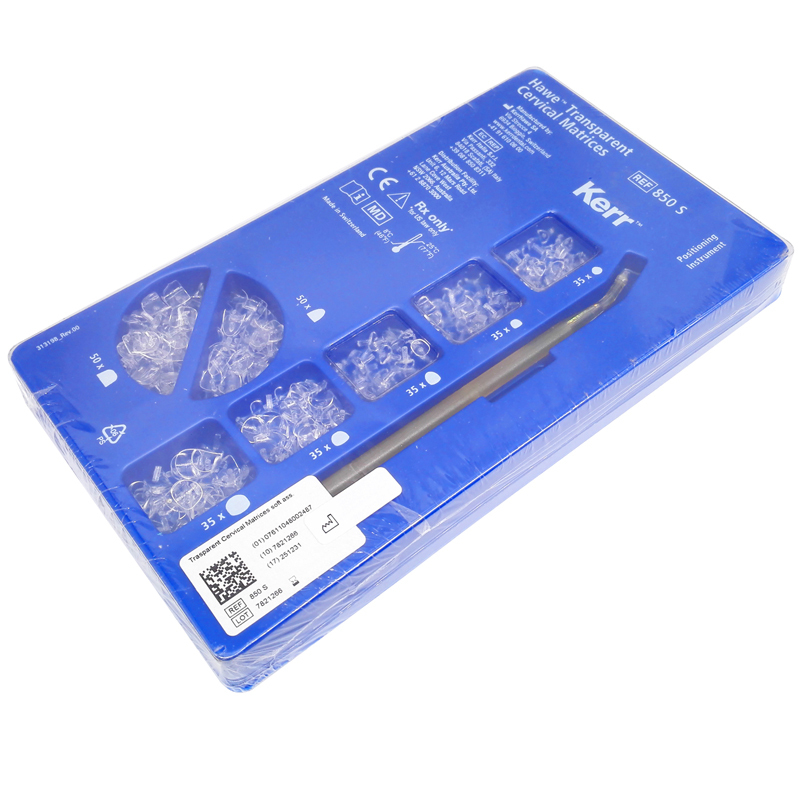 *Dental KERR Hawe Transparent Cervical Matrices Assortment for Filling Materials NO. 850 S