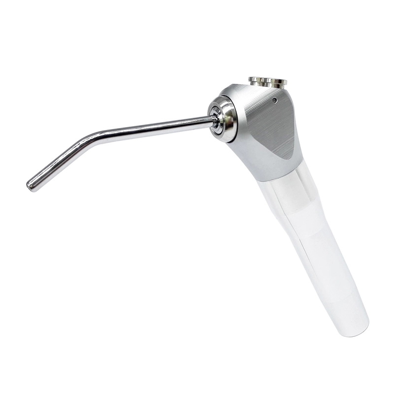 ****Dental Metal Tube Head for 3 Way Triple Syringe Handpiece with 2 Nozzles Best Quality