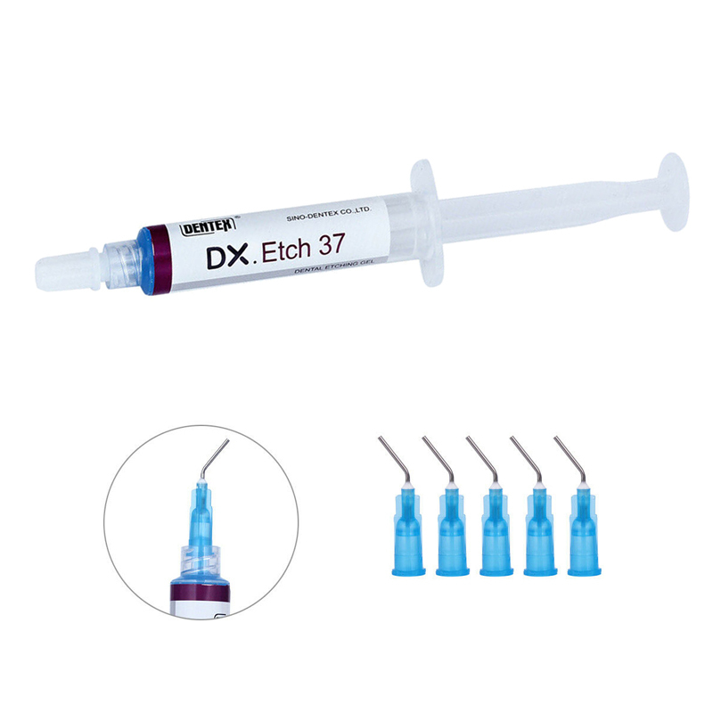 **Dentex Dental Acid Etching Gel 37% Phosphoric 5ml/syringe DX Etch 37