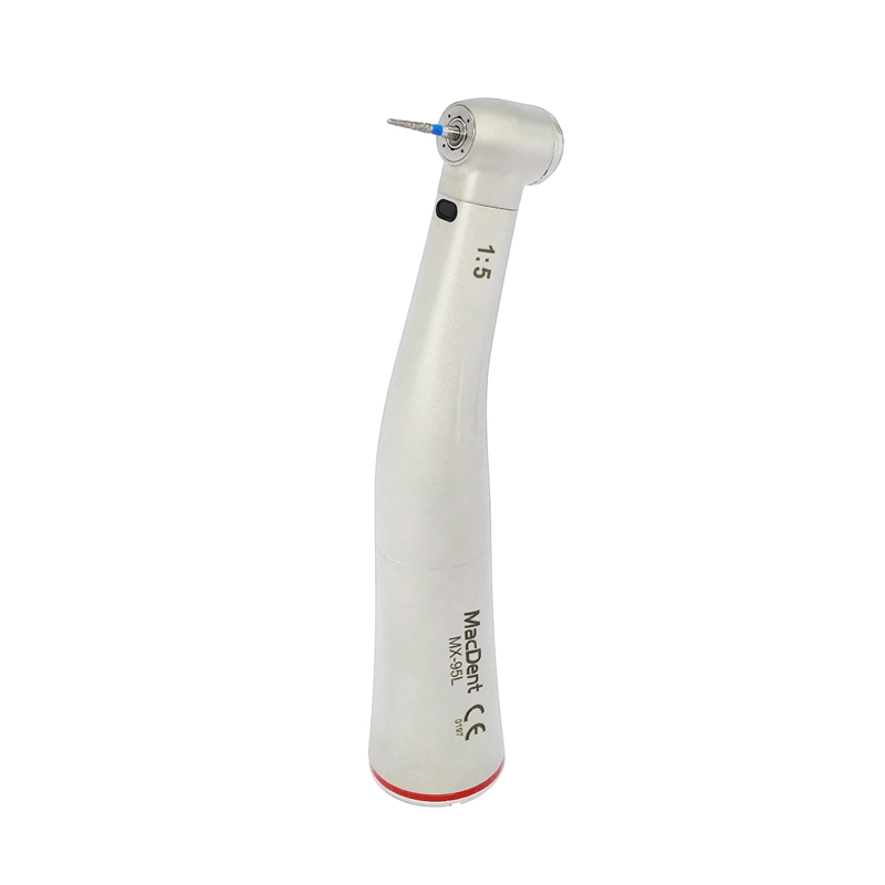 **MacDent MX-95L Dental 1:5 Increasing Fiber Optic Contra Angle Handpiece Fit NSK Ti Max X95L