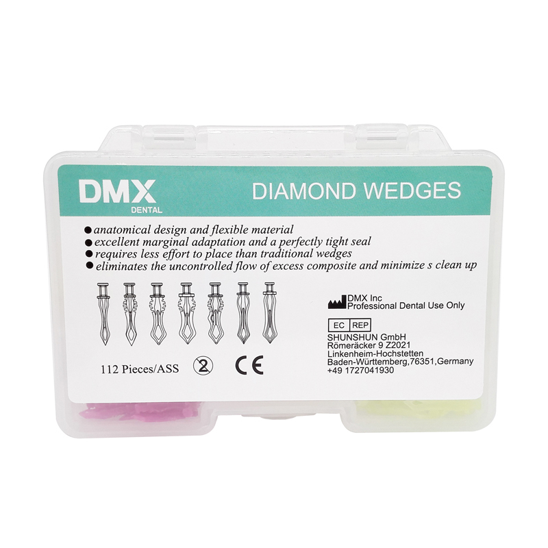 *DMX Dental Diamond Wedges Matrix Diastema Adaptive Interdental Teeth Wedge