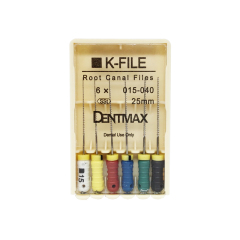 DENTMAX K-FILE 015-040 25mm ( Request：Order amount over 50USD )