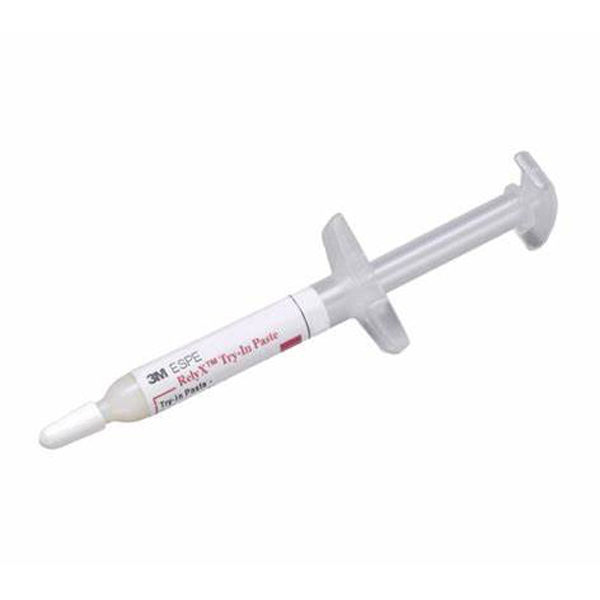 *3M ESPE RelyX Veneer Cement System Try-In Paste Syringe Translucent 7614 2GM