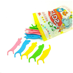 **3M Kids Dental Floss Picks Disposable Flosser 38Ea