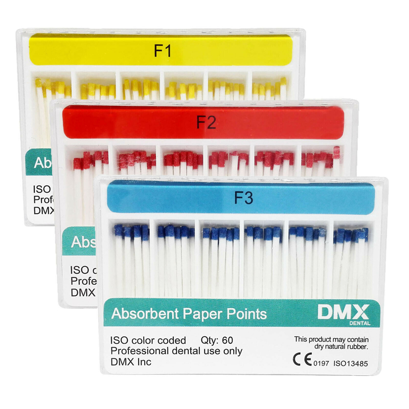 *DMXDENT Endodontic Absorbent Paper Points Taper 0.06 F1-F3