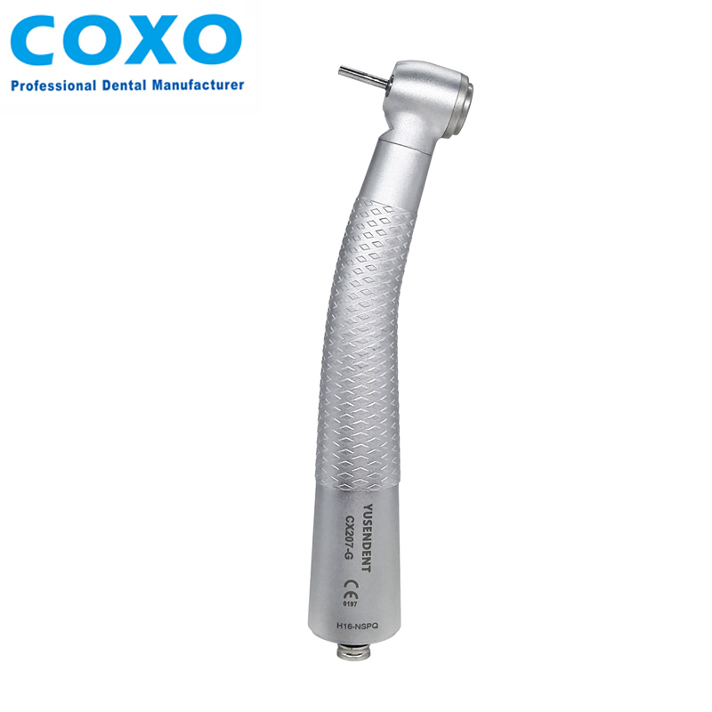 `COXO YUSENDENT CX207-G H16-NSPQ  / H16-NTPQ Dental Fiber Optic High Speed Air Turbine Handpiece Fit NSK