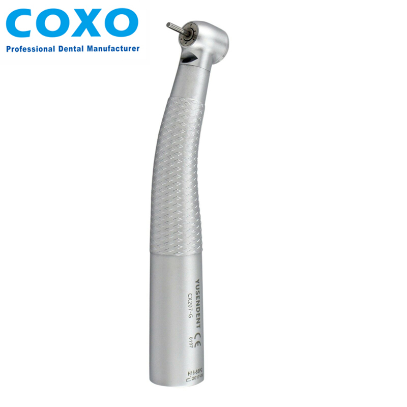 `COXO YUSENDENT CX207-G H16-KTPQ  / H16-KSPQ Dental Fiber Optic High Speed Air Turbine Handpiece Fit KAVO