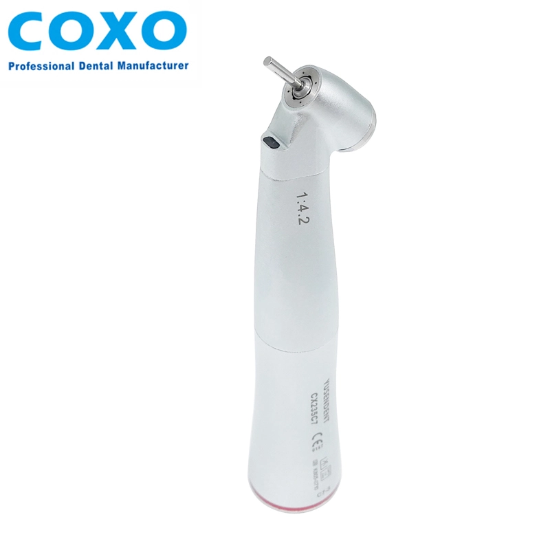 COXO YUSENDENT CX235 C7-3 1:4.2 Dental Fiber Optic 45° Surgical Contra Angle Handpiece