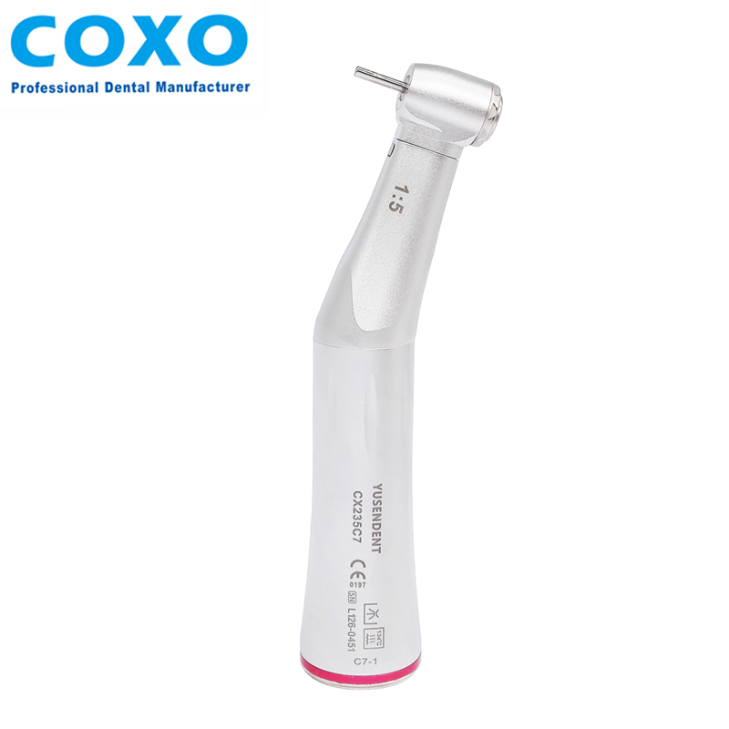**COXO YUSENDENT CX235 C7-1 1:5 Dental Fiber Optic Contra Angle Handpiece