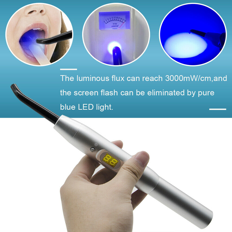 ****Dental Wireless LED Curing Light 1S Curing 2700 mw/CM2