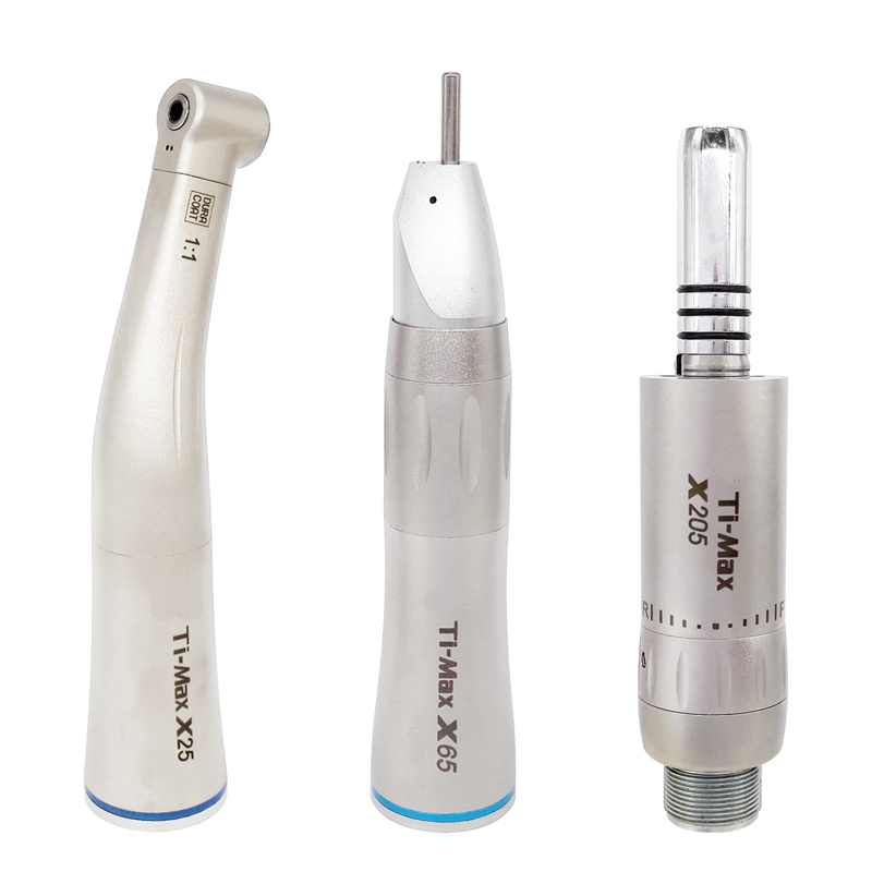 **Dental Inner Water Low Speed Handpiece Straight Contra Angle Air Motor fits NSK Ti-Max X25