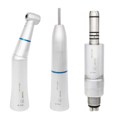 Dental Inner Water Spray Straight Contra Angle Air Motor Low Speed Handpieces Set fits KAVO