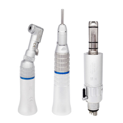 **Dental Low Speed Handpiece Kit Straight Contra Angle Air Motor EX-203 E-type 2/4 Holes Fit NSK