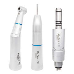 MacDent Dental Low Speed Handpiece Contra Angle Straight Cone Air Motor