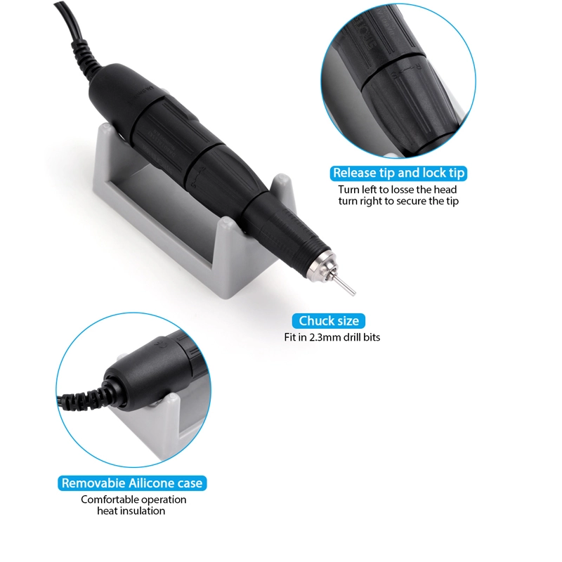 ***Saeshin Strong 204 Dental Electric Micromotor Machine Marathon SDE-H37L1Handpiece for Polishing Polisher 35KRPM Dental Lab