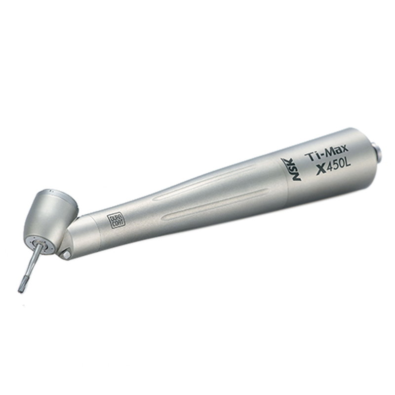 ***Ti-Max  X450L Dental Fiber Optic Surgical 45 degree Air Turbine Handpiece Fit NSK