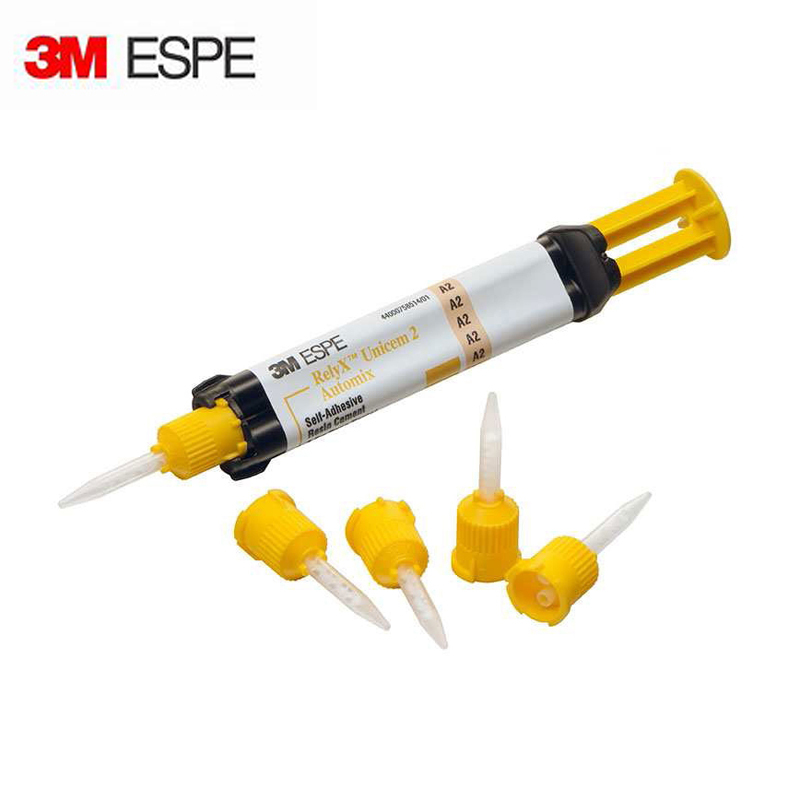 **3M ESPE RelyX U200 Automix Unicem Syringe Dental Resin Cement Refill A2 A3 TR 8.5g