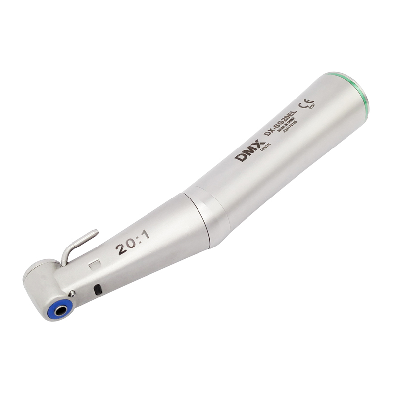 DMX DX-SG20EL 20:1 Reduction Dental E-Generator LED Implant Contra Angle Handpiece